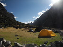 Von Cashapampa ins Santa Cruz Tal zum Lager Llamacoral