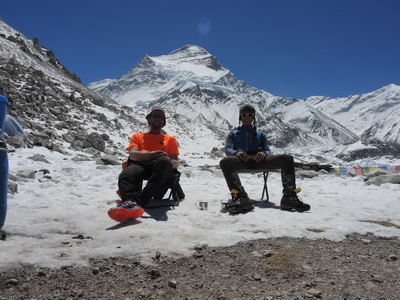 Unterwegs am Cho Oyu