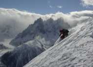 Flegere Seilbahn - Aig. Crochues (2837 m) - Lac Blanc - Col de Belvedere - Glacier de Berard - Le Buet