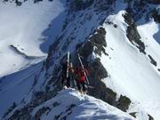 Hafelekarspitze (2334 m) - Mandelscharte - Arzlerscharte