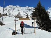 Aufstieg auf die Branca Hütte