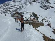 Aufstieg auf die Branca Hütte