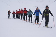 Schlechtwettertour Richtung Schwarzenbergjoch