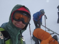 Wenn schon kein anderer Zeit hat für ein Gipfelfoto, ein Selfie :-)