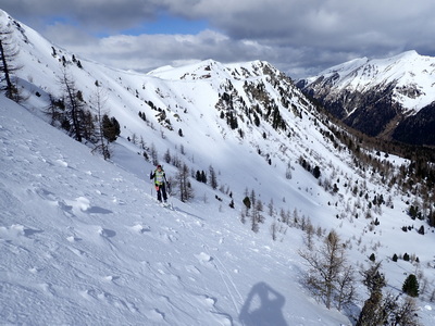 Lärchkogel Nordrinne (mit Barbara)