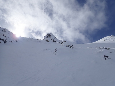 Lärchkogel Nordrinne (mit Barbara)