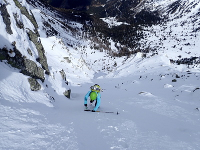 Lärchkogel Nordrinne (mit Barbara)