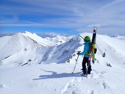 Lärchkogel Nordrinne (mit Barbara)