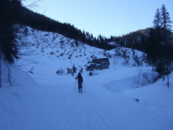 Skitour Lugauer aus dem Hartelsgraben