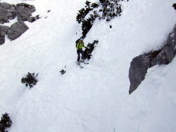 Skitour Hohe Gamsfeldspitze Westrinne