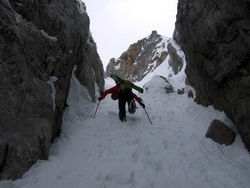 Skitour Hohe Gamsfeldspitze Westrinne