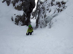 Skitour Hohe Gamsfeldspitze Westrinne