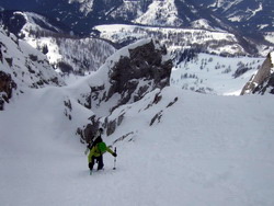 Skitour Hohe Gamsfeldspitze Westrinne