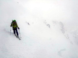 Skitour Hohe Gamsfeldspitze Westrinne