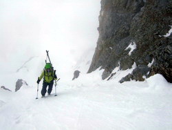 Skitour Hohe Gamsfeldspitze Westrinne