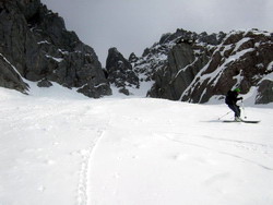 Skitour Hohe Gamsfeldspitze Westrinne