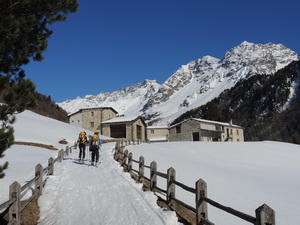 Hüttenaufstieg Sfazu - Saoseo Hütte