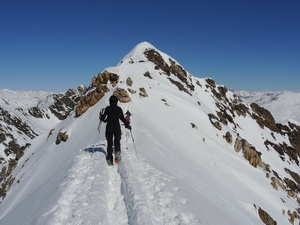 Skitour Piz Ursera 3032m von der Saoseo Hütte