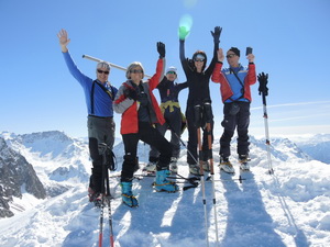 Skitour Piz Ursera 3032m von der Saoseo Hütte