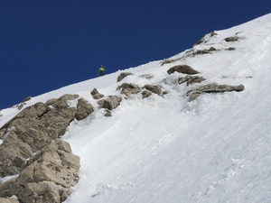 Mont Dolent 3820m vom Biwak Fiorio