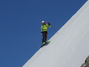 Mont Dolent 3820m vom Biwak Fiorio