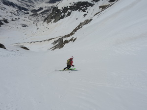 Mont Dolent 3820m vom Biwak Fiorio