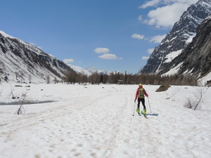 Mont Dolent 3820m vom Biwak Fiorio