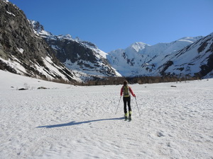 Durch das Val Ferret zum Biwak Fiorio