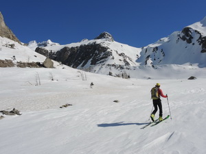 Durch das Val Ferret zum Biwak Fiorio