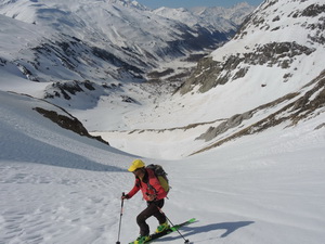 Durch das Val Ferret zum Biwak Fiorio