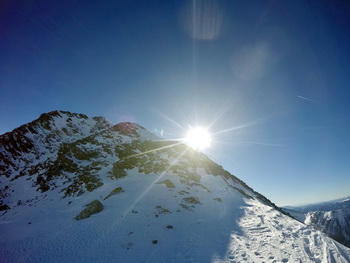 Skibergsteigen Großer Grießstein Nordrinnen