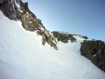 Skibergsteigen Großer Grießstein Nordrinnen