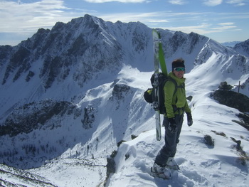 Skibergsteigen Kleiner Grießstein über linke Nordwandrinne