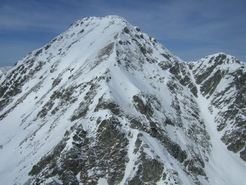 Skibergsteigen Kleiner Grießstein über linke Nordwandrinne