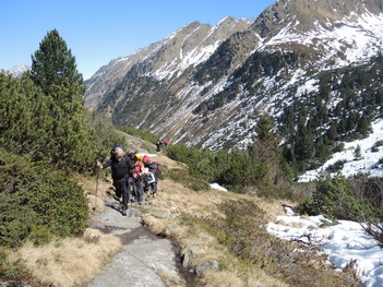 Hüttenaufstieg Seduk/Oberissalm