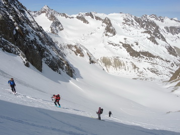 Skitour Östliche Seespitze 3416 m und Spüdliche Kräulspitze 3282 m