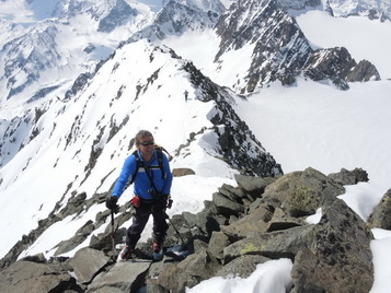 Skitour Ruderhofspitze über Alpeiner Ferner 3474 m