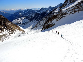 Skitour Wildes Hinterbergl über Berglasferner und Hinter/Vorderer Wilder Turm