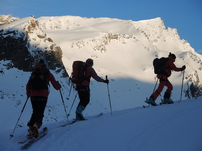 Skitour Großvenediger über Defregger Haus und Mullwitzkees