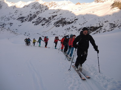 Skitour Großvenediger über Defregger Haus und Mullwitzkees