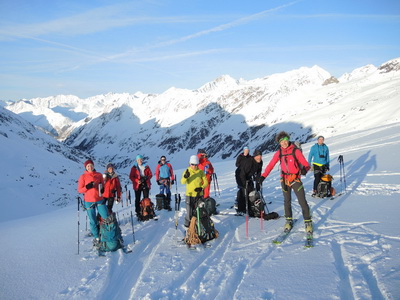 Rast bei den ersten Sonnenstrahlen