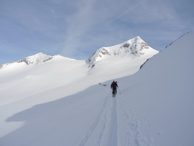 Skitour Großvenediger über Defregger Haus und Mullwitzkees