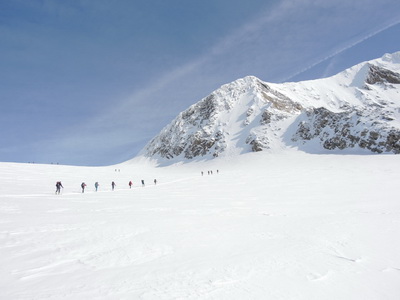 Skitour Großvenediger über Defregger Haus und Mullwitzkees