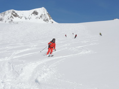 Skitour Großvenediger über Defregger Haus und Mullwitzkees