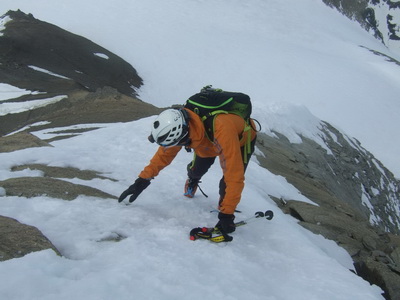 Skitour Großes Wiesbachhorn über Hochgrupberkees, Klockerin und Hinterer Bratschenkopf