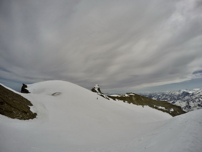 Skitour Großes Wiesbachhorn über Hochgrupberkees, Klockerin und Hinterer Bratschenkopf