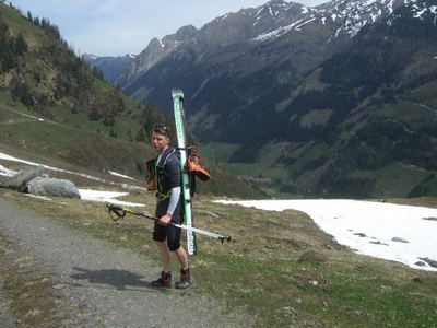 Skitour Großes Wiesbachhorn über Hochgrupberkees, Klockerin und Hinterer Bratschenkopf