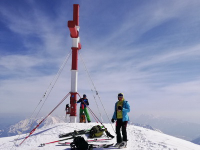 Warscheneck über Skilehrerweg (mit Barbara)