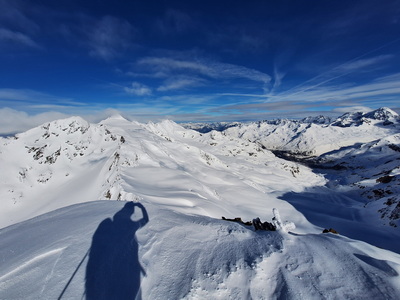 Punta Cadini 3524m und Rocca Santa Catarina 3528m