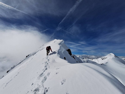Punta Cadini 3524m und Rocca Santa Catarina 3528m